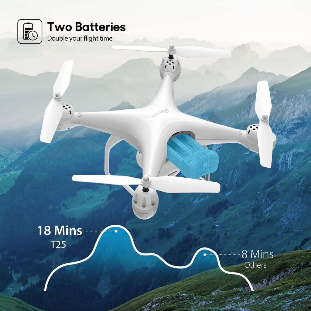 Potensic T25 GPS Drone Batteries and Case – FLYDRONE