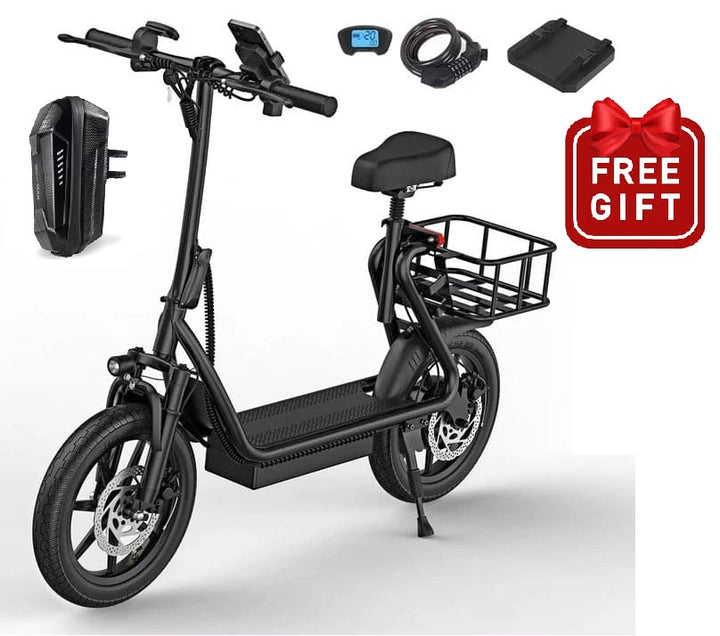 AOVOPRO ESBS Pro Electric Scooter with Seat, 500W Motor, 22.5Ah Battery, 22MPH, Foldable