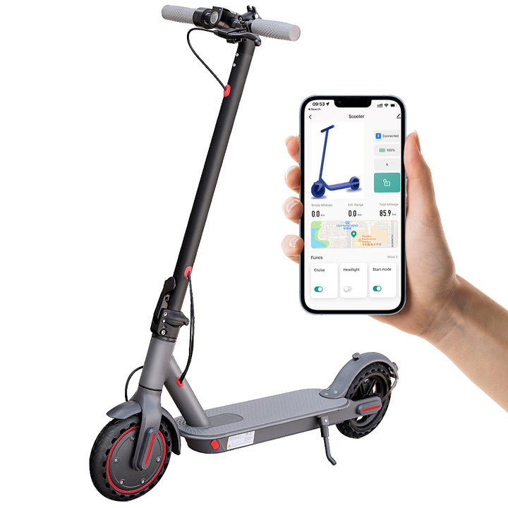AOVOPRO TUYA Electric Scooter 350W, 19MPH, 20KM, Foldable & App