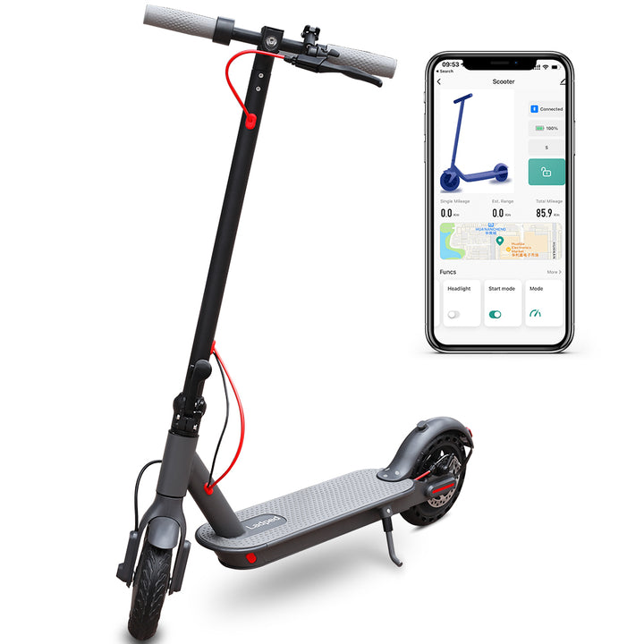 AOVOPRO LP80 Electric Scooter 350W 15.5MPH 10.5Ah Battery with App