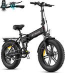 ENGWE EP-2 BOOST Folding Electric Bike 20" Fat Tyre 250W 48V Free Gifts