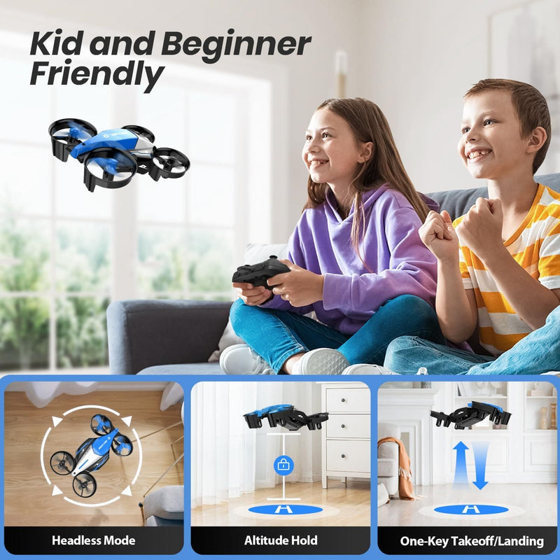 Holy Stone HS210F Mini Nano RC Drone for Kids Gift Portable Pocket Quadcopter