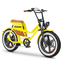 Hidoes C8 Yellow 20" 250W Electric Bike 48V 17Ah Fat Tyre City E-Bike