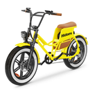 Hidoes C8 Yellow 20" 250W Electric Bike 48V 17Ah Fat Tyre City E-Bike