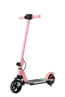 SIMATE S5 6.5" Kid's Flash Light Foldable Electric Scooter 130W Motor 24V 2.5Ah
