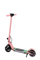 SIMATE S5 6.5" Kid's Flash Light Foldable Electric Scooter 130W Motor 24V 2.5Ah