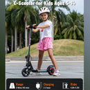 SIMATE S5 6.5" Kid's Flash Light Foldable Electric Scooter 130W Motor 24V 2.5Ah