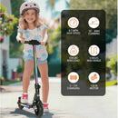 SIMATE S5 6.5" Kid's Flash Light Foldable Electric Scooter 130W Motor 24V 2.5Ah