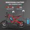 Hidoes B6 Electric Fat Bike - 1200W Motor, 48V 15Ah Battery, 50 Mile Range, 20 Tires Red