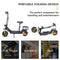 iENYRID M9 Electric Scooter 1200W 48V 18Ah, 50km/h, 10inch Tires, Black - High Speed Urban Commute