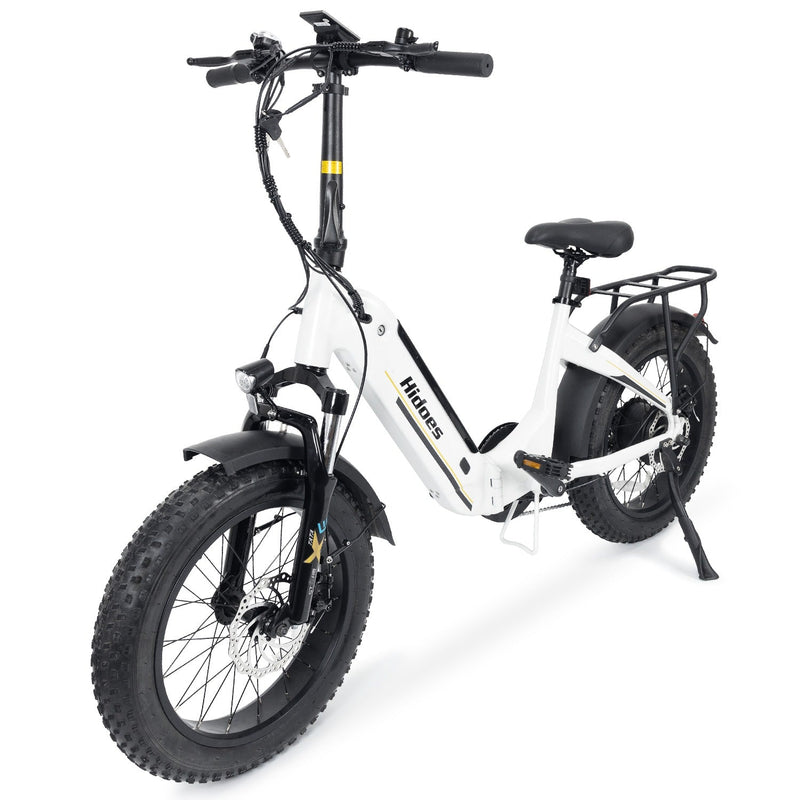 Hidoes BF1 20" Folding E-Bike – 750W Motor, 48V Battery, Fat Tires, Disc Brakes, Shimano 7-Speed