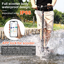 AOVOPRO TUYA Electric Scooter 350W, 19MPH, 20KM, Foldable & App