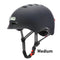 Helmet with front and rear light for electric scooter and bike - Alloy Bike