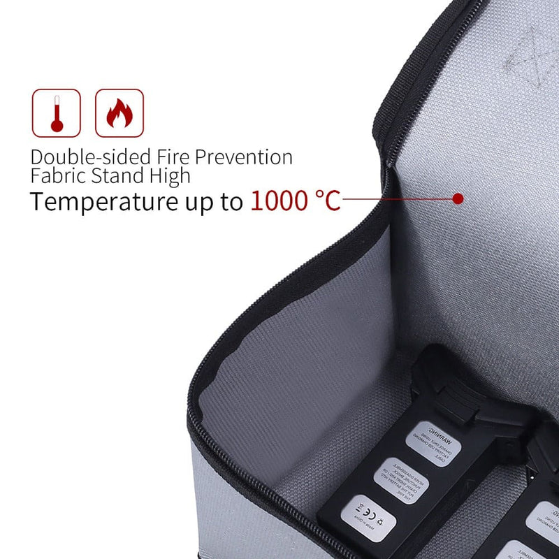 Holy Stone Fireproof Battery Lipo Battery Storage Bag Charging Explosion proof Waterproof 1000Celsius High Temperature Resistant