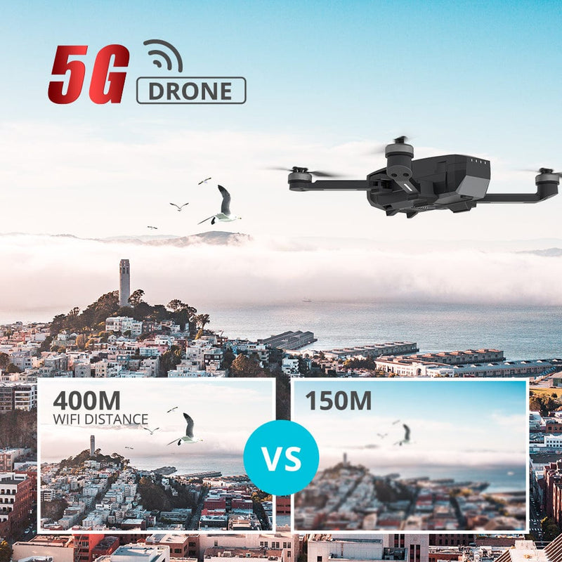 Holy Stone HS720 Upgraded 4K 5G GPS Drone 400M Wifi Live Video FPV Quadrotor Brushless Motors