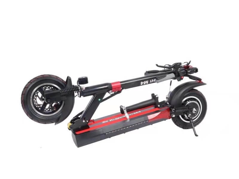 KUGOO KIRIN M4 NEW 2022 Model Folding Electric Scooter Battery Life 45km, 500W Power Motor