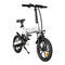 ADO A16+ Lightweight Folding Electric Bike Battery Life Up to 40 Miles - Alloy Bike