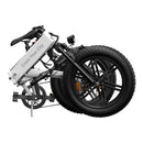 ADO A20F+ 20 Inches Fat Tire Folding Electric Bike With Mudguard Battery Life Up to 40 Miles - Alloy Bike