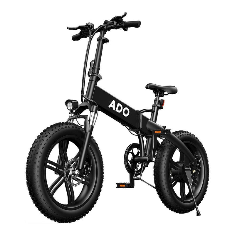 ADO A20F Fat Tyre Folding Electric Bike Battery life Up to 50 KM