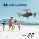 DEERC D20 Mini Drone for Kids with 720P HD FPV Camera, Foldable RC Quadcopter
