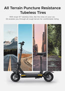 ENGWE S6 Electric Scooter 700W Peak Hub Motor Max Speed 28 mph Battery life up to 38 miles - Alloy Bike