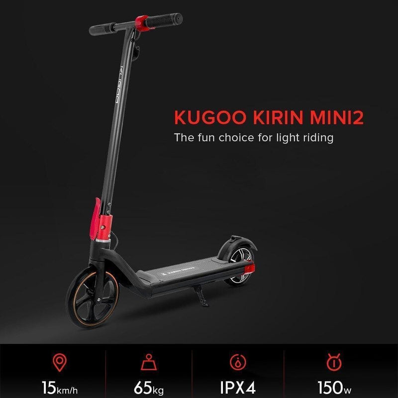 KUGOO KIRIN Mini 2 Folding Kick Electric Scooter LCD Display for Kids - Gadget Stalls