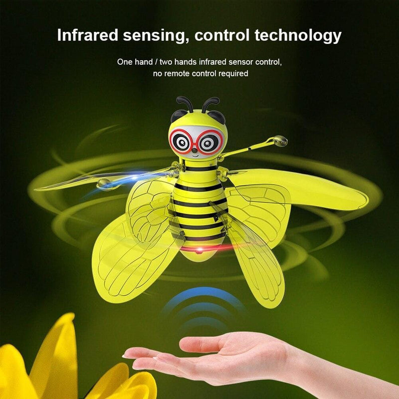 RC Flying Bee Aircraft Kids Drone Toy Hand Flying - Gadget Stalls