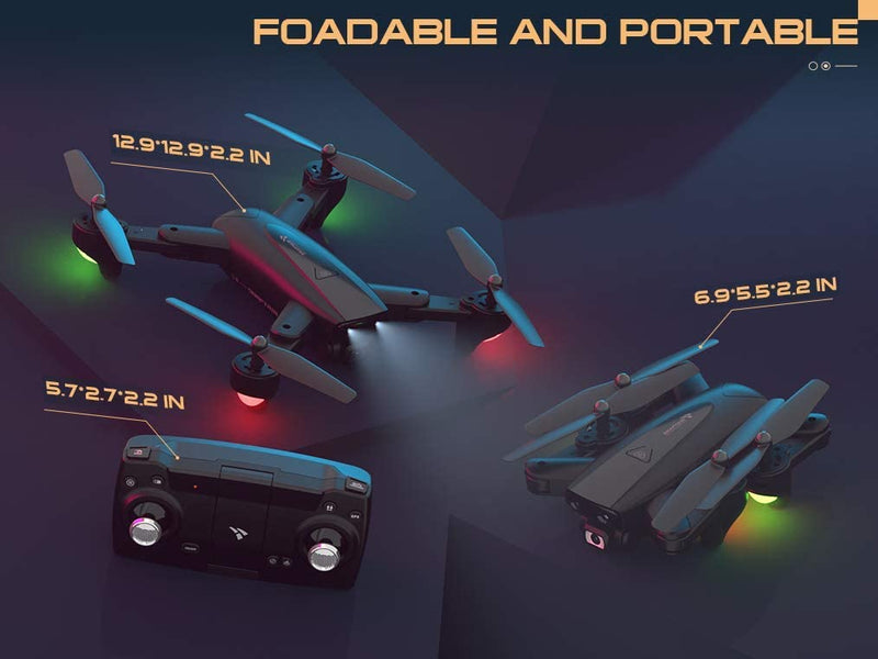 SNAPTAIN SP500 GPS 5G WiFi Transmission FPV Drone with 1080P HD Camera, Foldable - Gadget Stalls